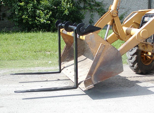 Star Industries Premium Over-the-Bucket Forks for Loaders with Adjustable Tines