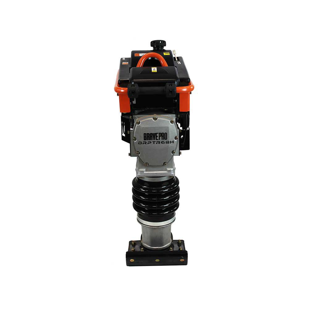 High - Performance Brave Tamping Rammer with 12.8 kN Impact Force Powered by Honda GX100 Engine