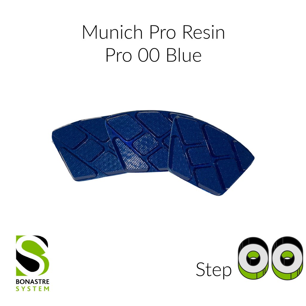 Eco - friendly Bonastre Professional Pads and Munich Resin - made Diamonds for Surface Restoration