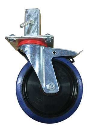 New-Style 8' Diameter Transport Cart Wheels Set of 4 with Metal A Frame Connection