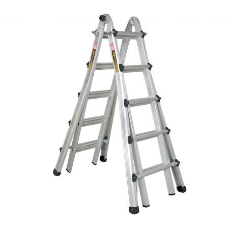 Versatile Telescoping Ladder with Multiple Positions for Various Uses