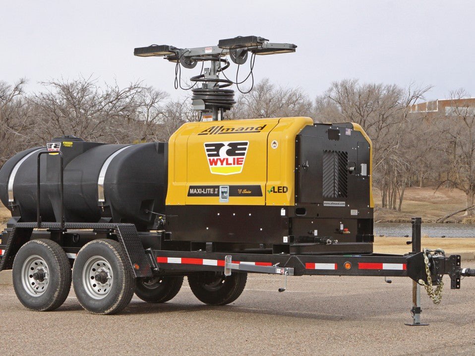 Wylie Express Combo Trailer EXP500/Combo-S: All-in-One Generator, Light & Water Solution