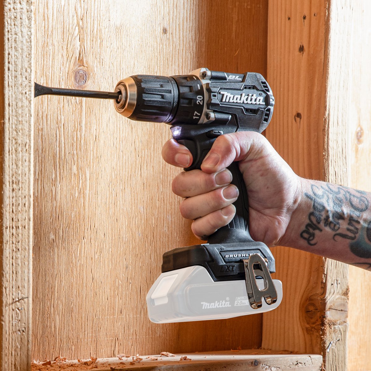 18V LXT® Sub-Compact Brushless Cordless 1/2 Lithium-Ion Driver-Drill for Lightweight Power