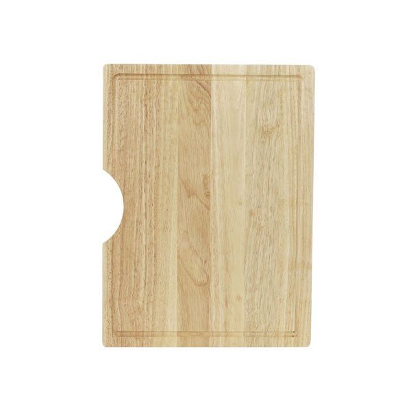 Dakota Sinks 19-Inch Signature Ledge Sink Wood Cutting Board for L Series