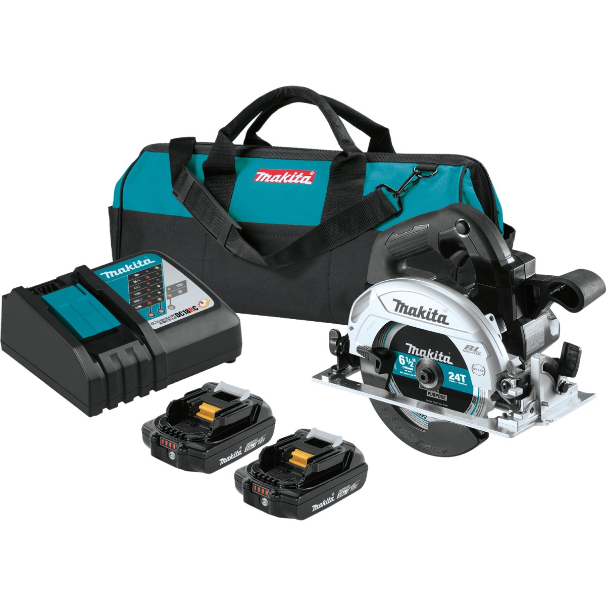 18V LXT® Sub-Compact Brushless Cordless 6.5-Inch Circular Saw with High Performance