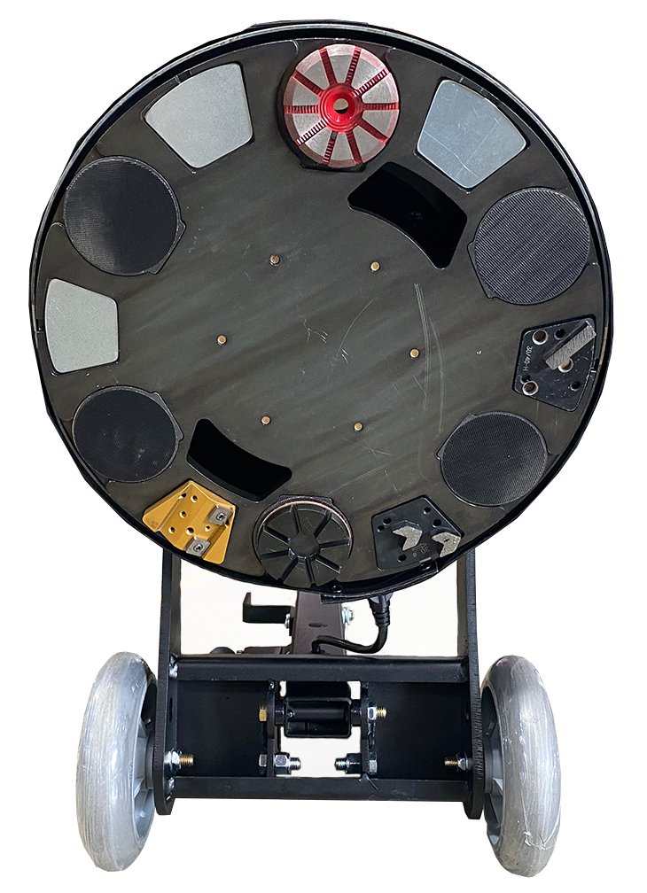 110V Single-Phase All-In-One Electric Grinder, Polisher, and Sander for Concrete, Stone, and Tile
