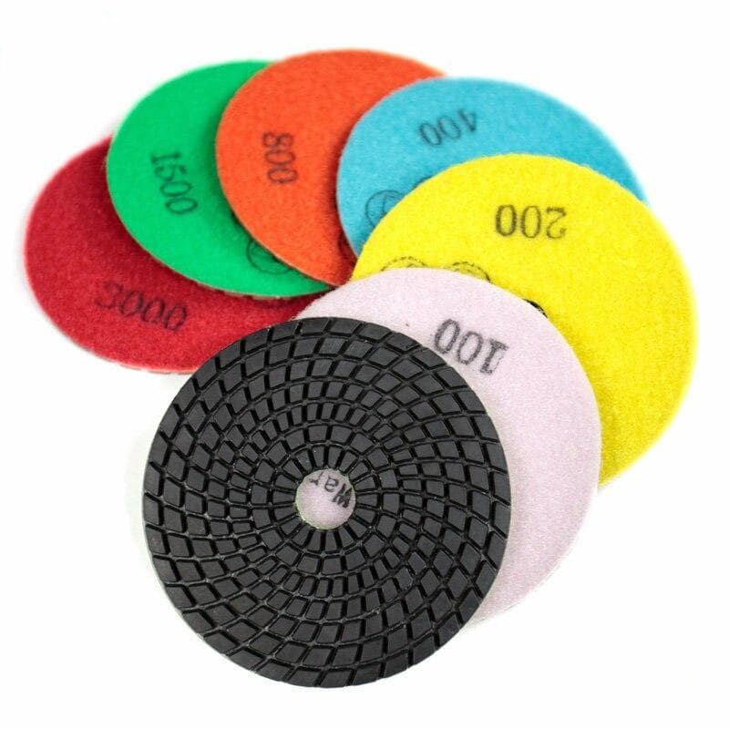 Amigo High - Quality 4 - Inch Diamond Polishing Pads for Granite and Natural Stone