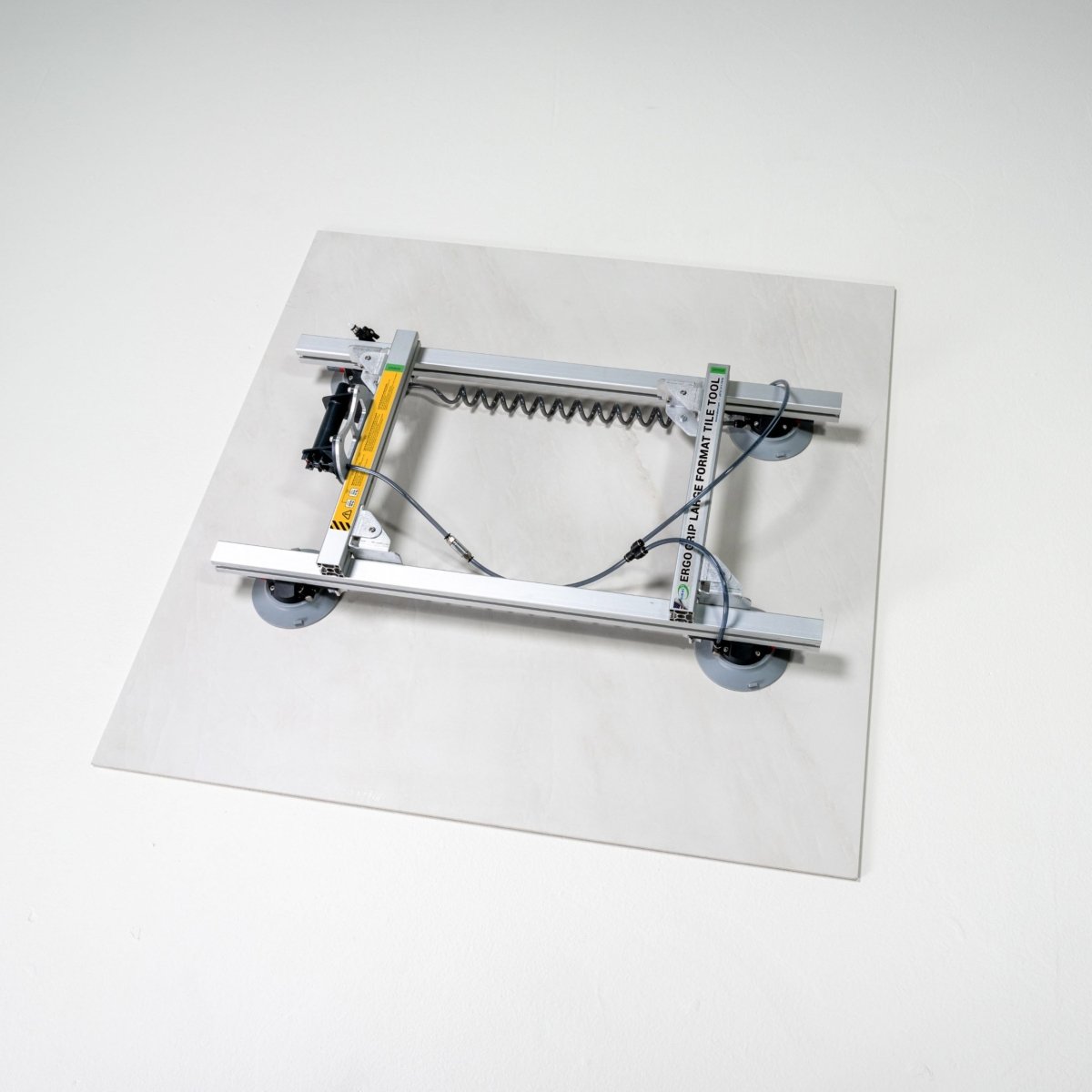 Large Format Tile Frame with Ergonomic Grip for Secure Handling