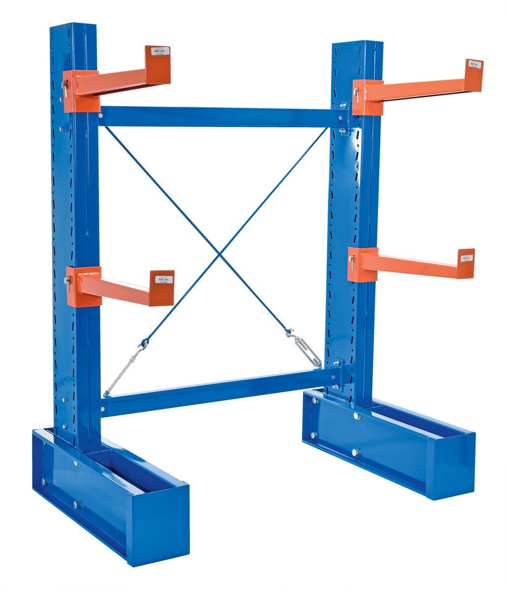 Medium-Duty Industrial Cantilever Storage Racking System