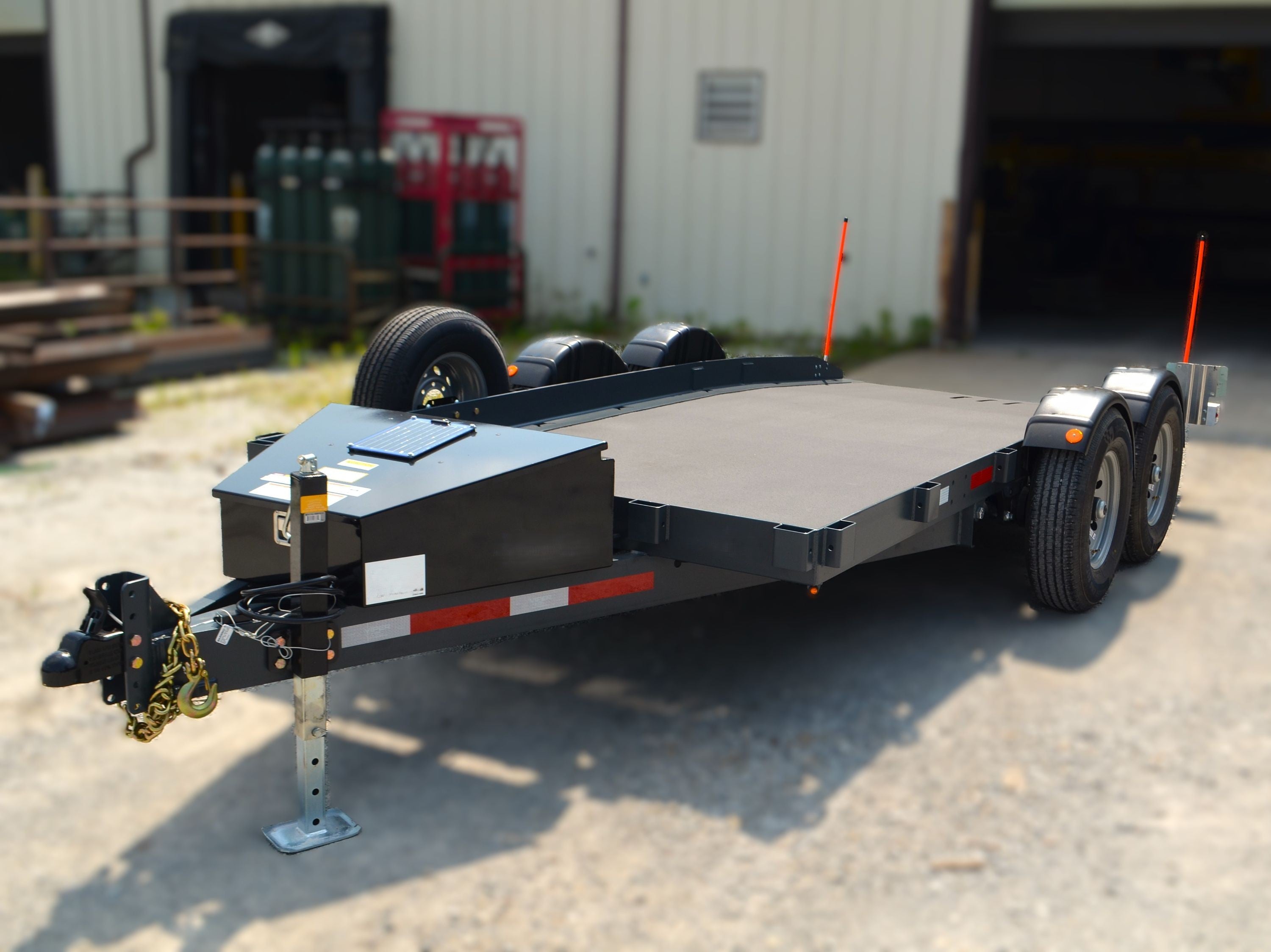 EZ-RAMP Heavy-Duty Utility Trailer Model 1480S for High-Capacity Load Hauling