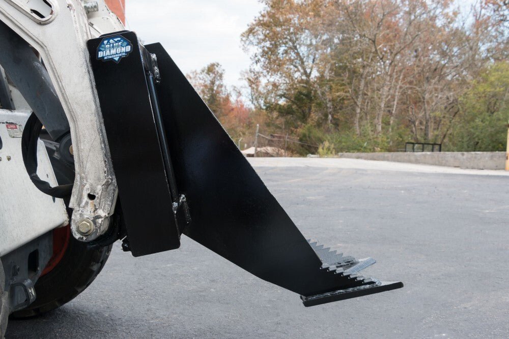Blue Diamond® Heavy - Duty Skid Steer Attachment for Permanent Tree and Shrub Grubbing