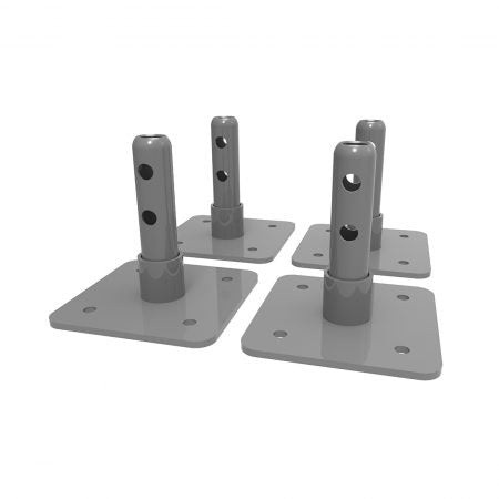 ALU Series™ 6-Foot Professional Baker Scaffolding for Construction Projects