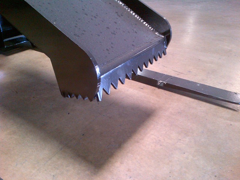 Skid Steer Equipment Mat Grapple Fork Attachment