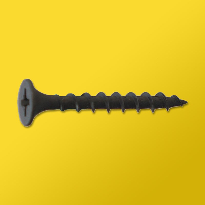 Daggerz Branded Phillips Bugle Head Coarse Thread Drywall Screws with Phosphate Finish - Size 6