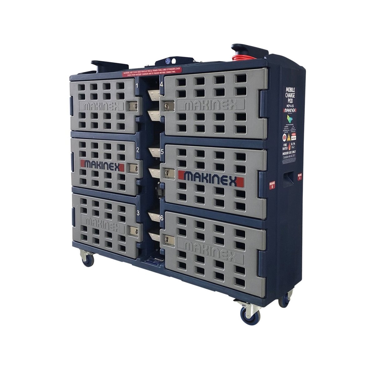 High - Security Mobile Power Charge Pod for Construction Site Tools