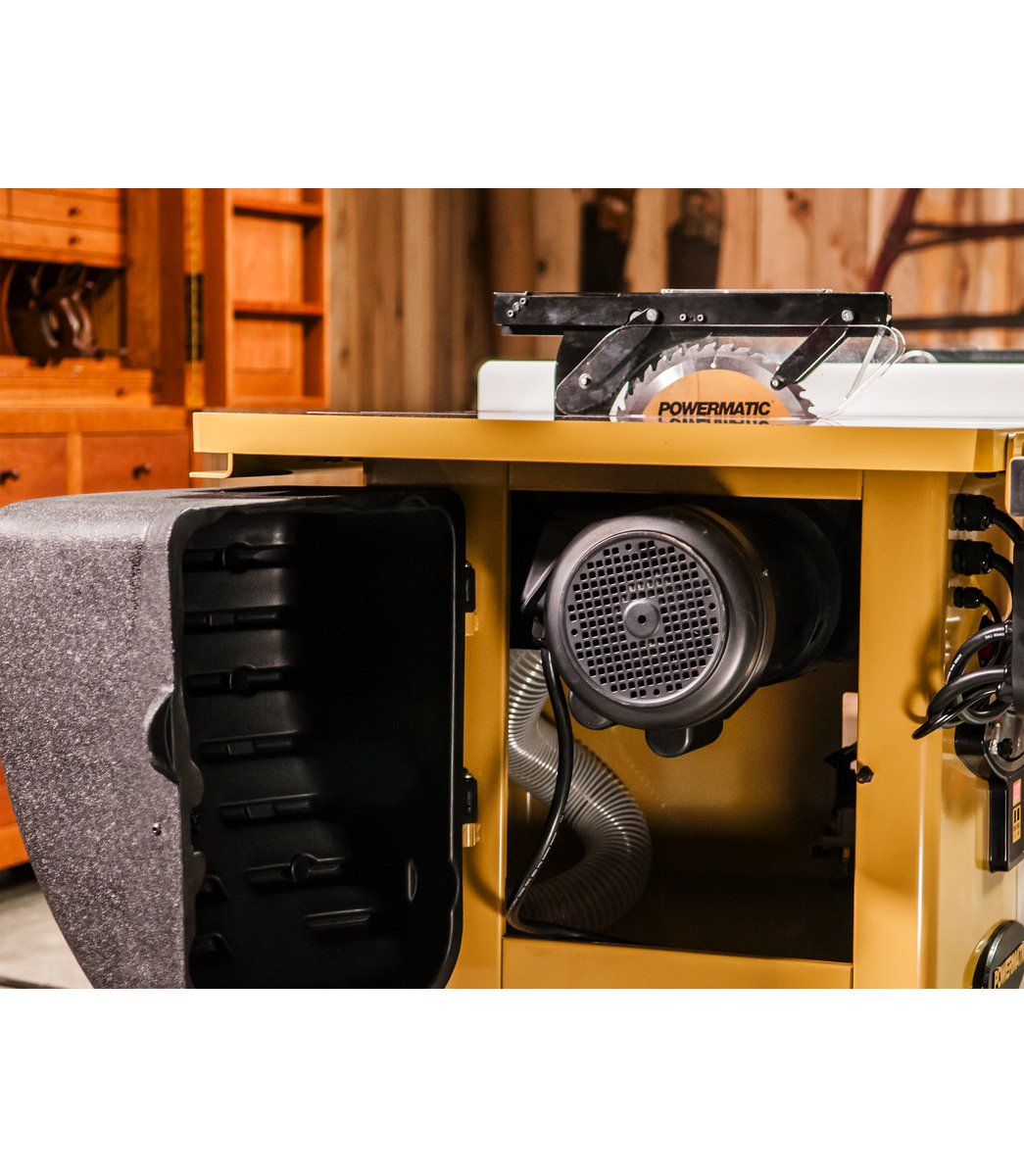 3HP 1PH 230V 50 RIP Powermatic 2000B Table Saw with Accu - Fence & Workbench