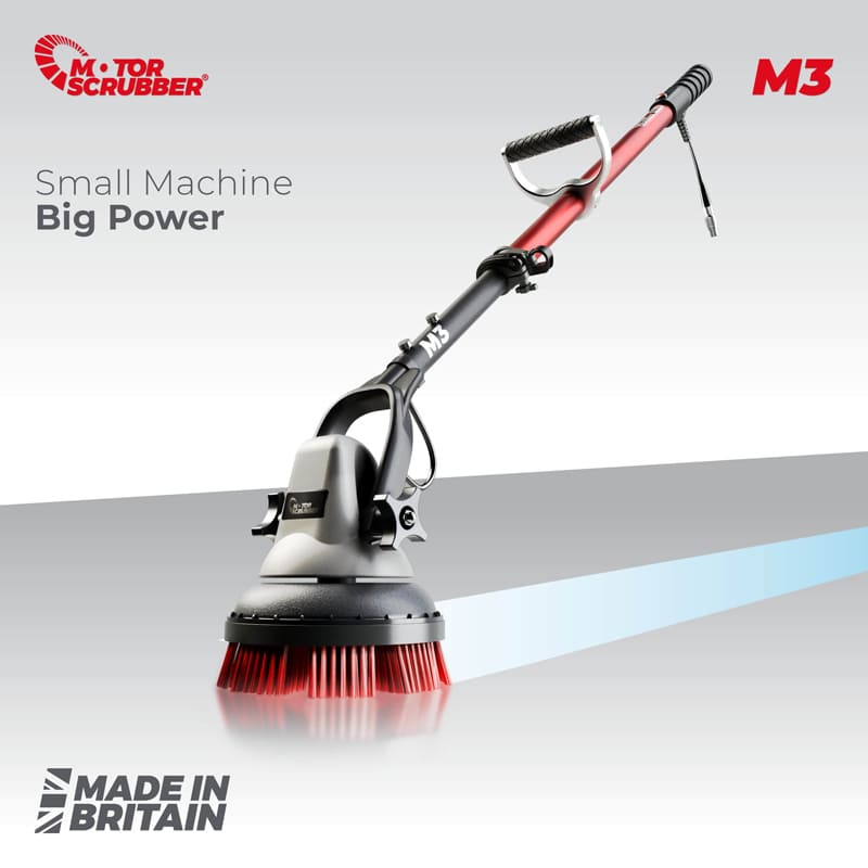 Compact and Powerful M3 Electric Floor Motor Scrubber for Deep Cleaning