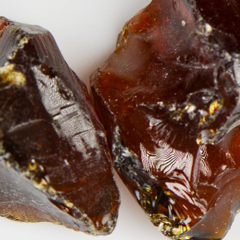 Amber Crystal Glass for Landscape Decorations