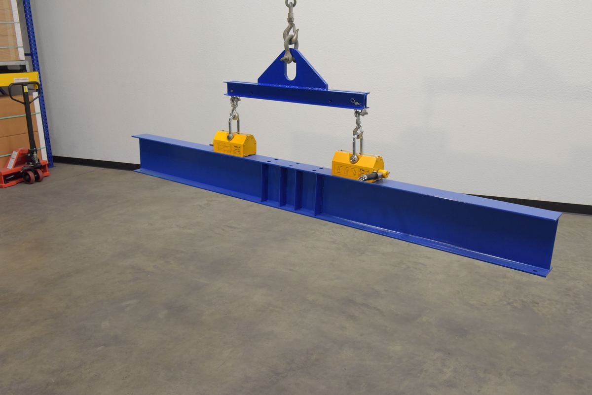 Versatile Magnetic Lifting Spreader Beams for Limited Headroom