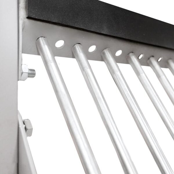 Compact Mini Harp Rack - HR - 4860 for Small - Space Glass Storage