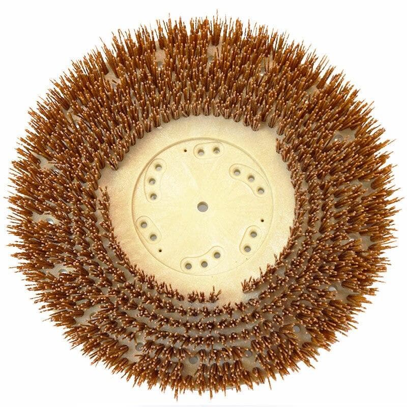 Extra Heavy Duty Mal - Grit Floor Stripping Brush with Clutch Plate