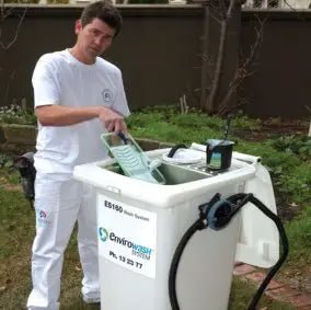 Portable Envirowash ES160P Water - Based Paint Treatment System for 1 - 2 Man Operations