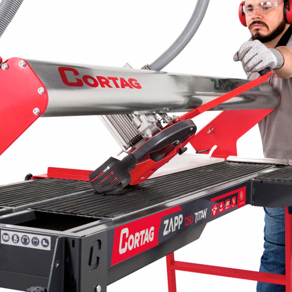 Zapp 1250 Titan 60HZ High - Power Electric Wet Saw for Tile and Stone