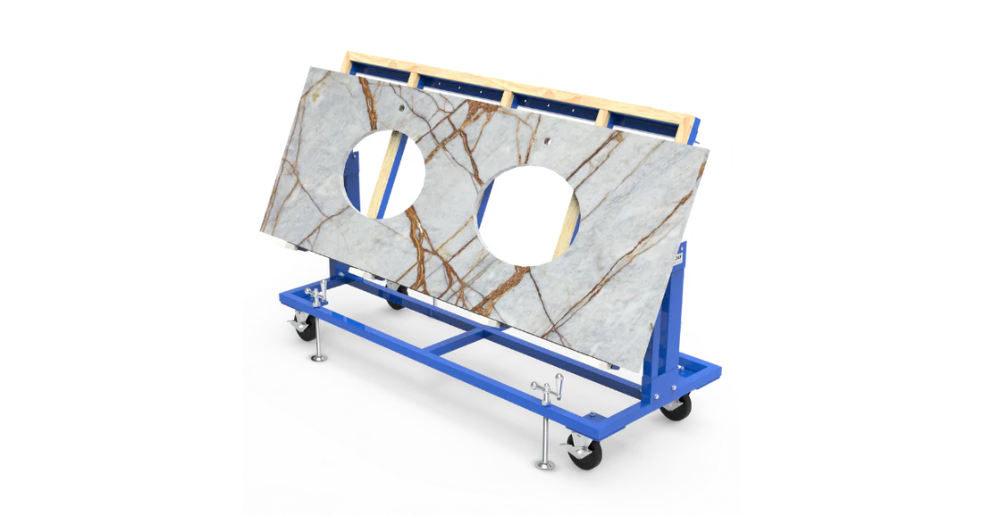 Aardwolf DT01 Dual-Function Fabrication Table Dolly for Craftsmen