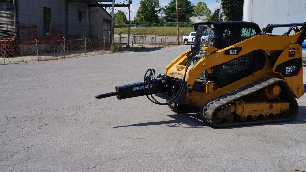 High - performance Mounted Hydraulic Breaker for Skid Steers by Blue Diamond®