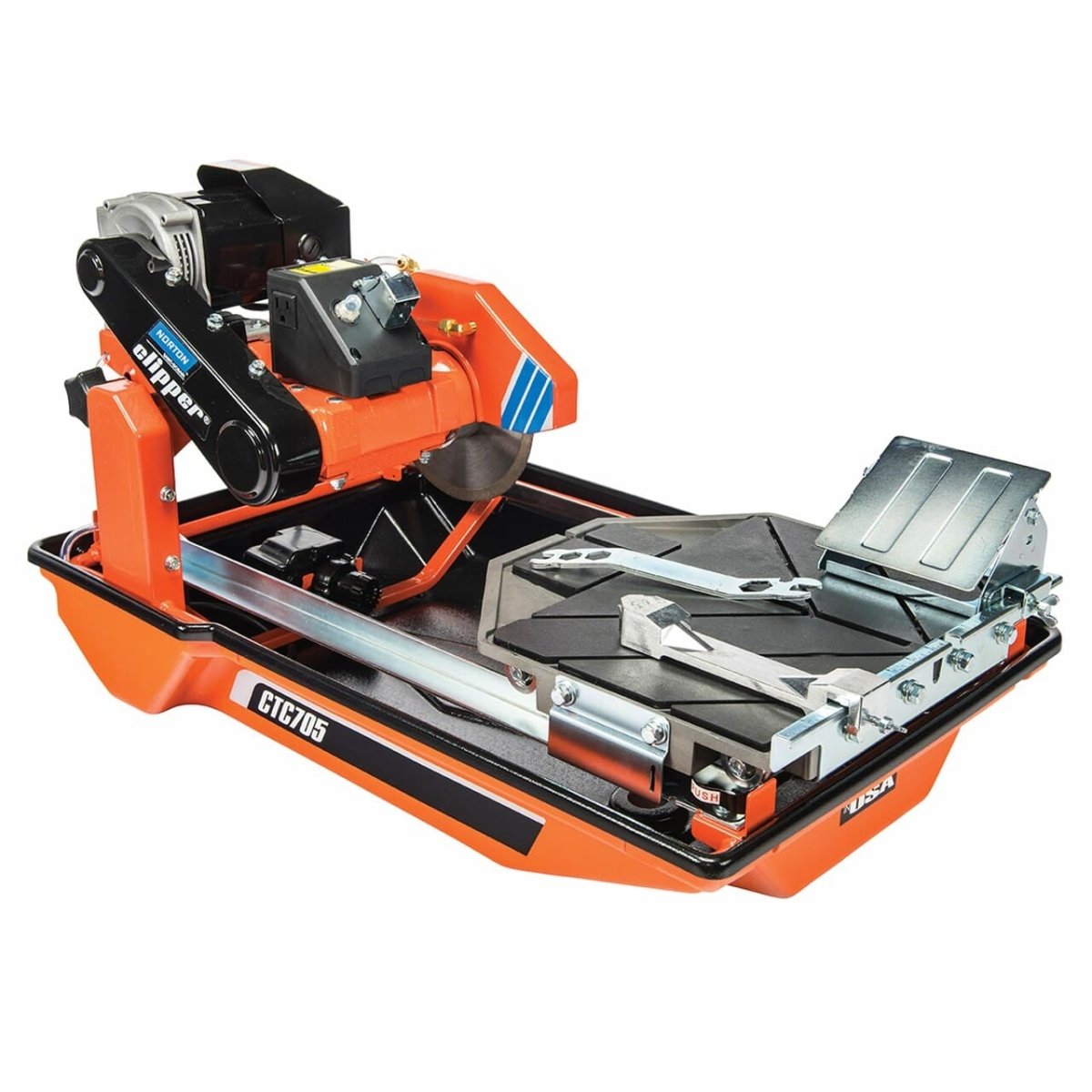 Clipper Electric Large Tabletop Tile Saw - CTC Series 7 for Small to Medium Tile Cutting Jobs