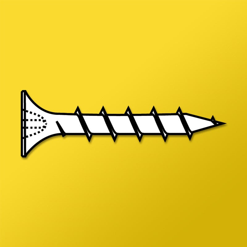 Daggerz Branded Phillips Bugle Head Coarse Thread Drywall Screws with Phosphate Finish - Size 6