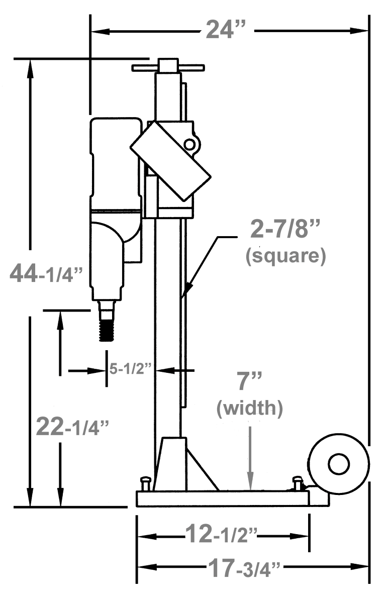 M-1 Comprehensive Core Drilling Rigs for General Contractors