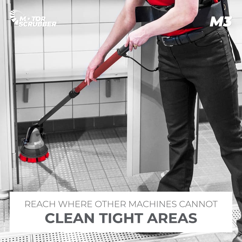 Compact and Powerful M3 Electric Floor Motor Scrubber for Deep Cleaning