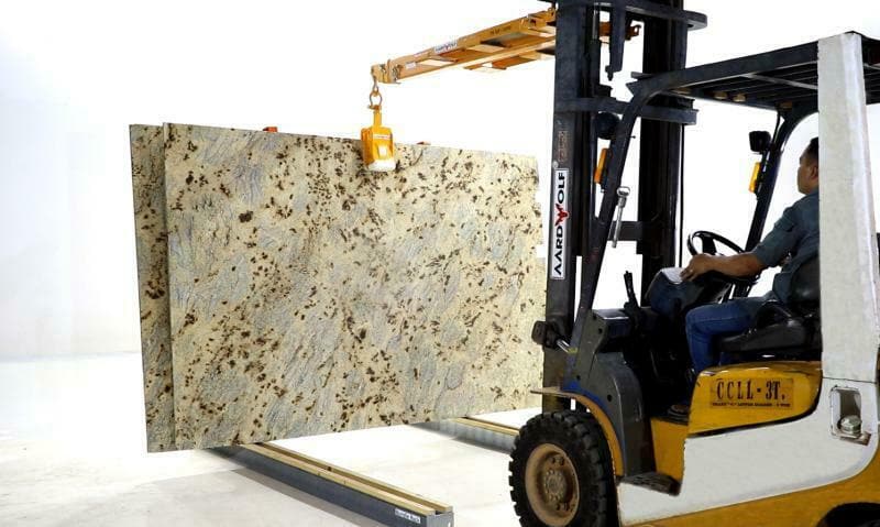 Aardwolf 50 Automatic Slab Lifter with Rollers for Safe Handling