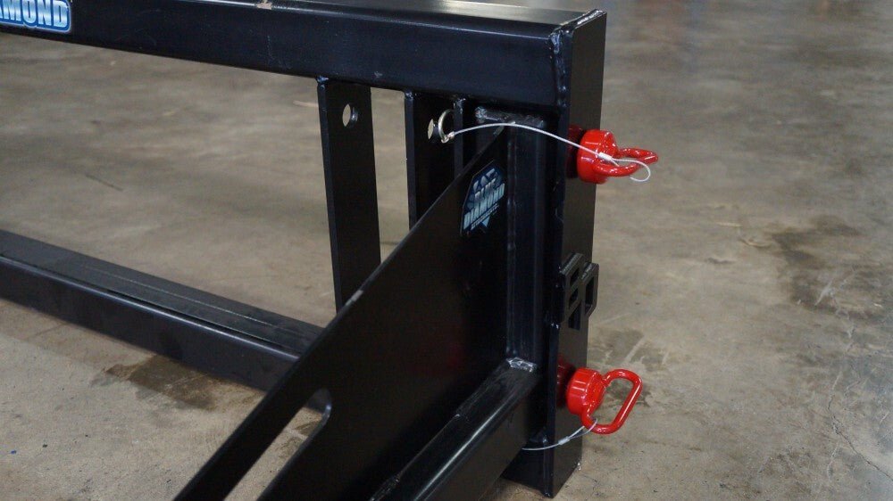Blue Diamond Brand Skid Steer Attachment for Sod Rolling