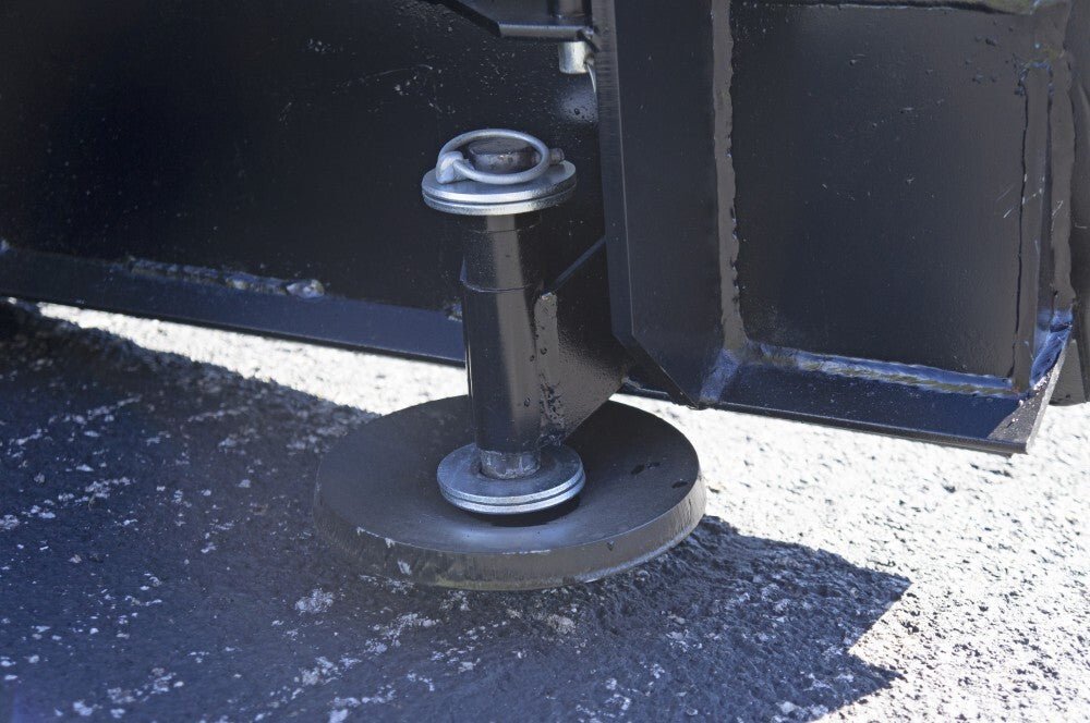 Blue Diamond® Manual Angle Mini Skid Steer V-Blade for Small Areas