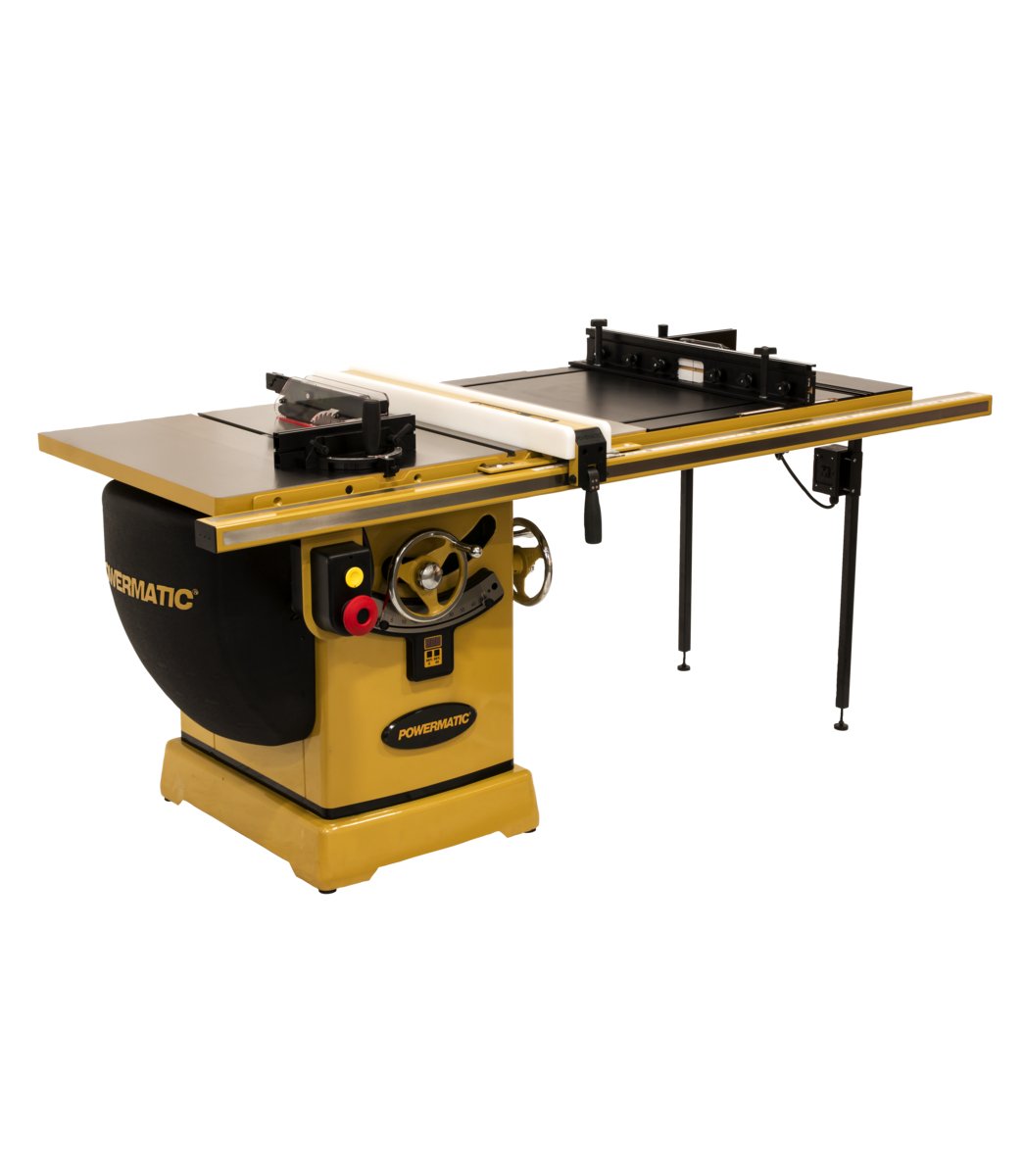 5HP 3PH 230/460V 50 RIP 2000B Table Saw with Accu - Fence and Router Lift