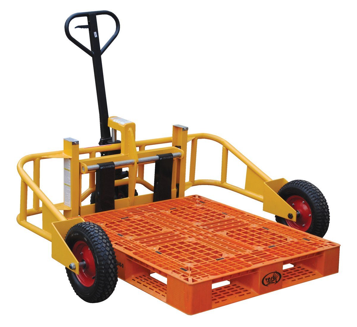 Lightweight and Sturdy All-Terrain Pallet Trucks for Various Surfaces