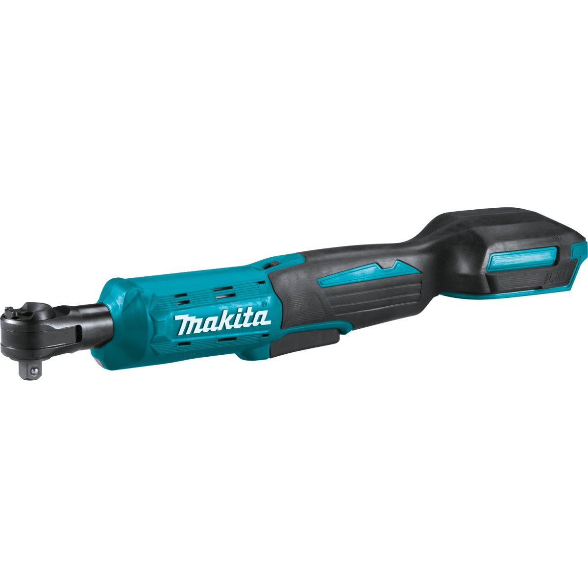 18V LXT® Lithium-Ion Cordless 3/8-Inch and 1/4-Inch Square Drive Ratchet for Efficient Nut Loosening and Fastening