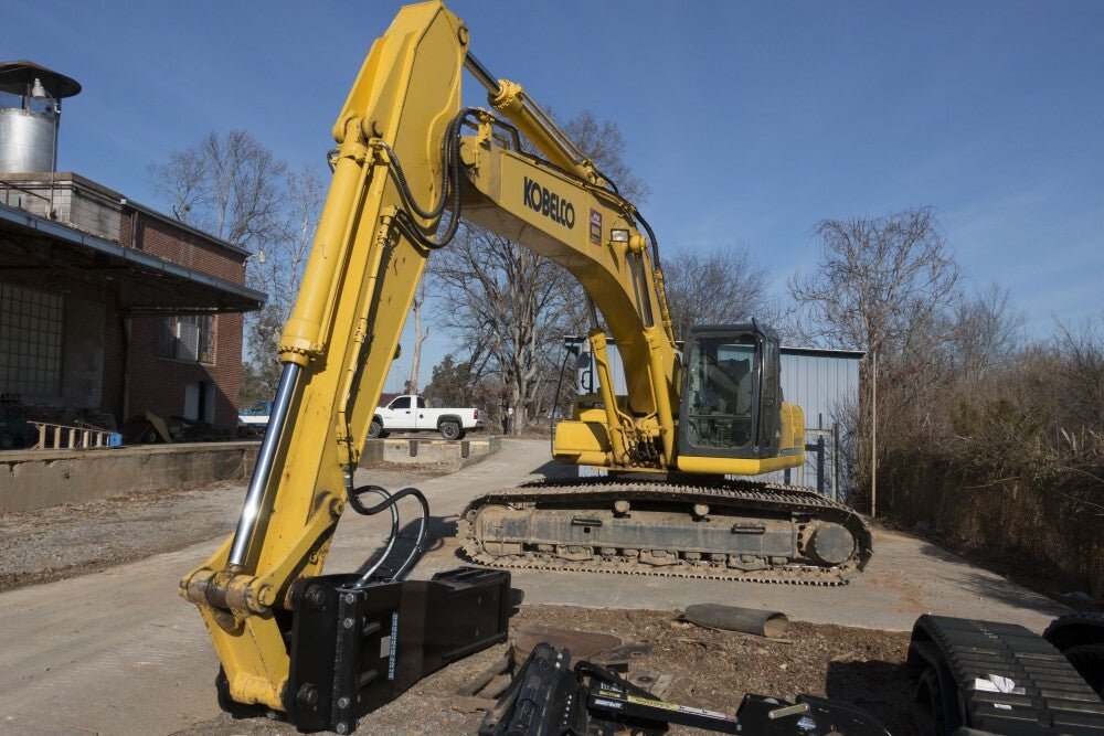 High - performance Mounted Hydraulic Breaker for Skid Steers by Blue Diamond®