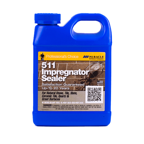 Miracle 511: Premium Impregnator Sealer for Stone, Tile, and More