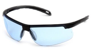 Ever-Lite Safety Eyewear: Infinity Blue Anti-Fog Lenses with Durable Black Frame