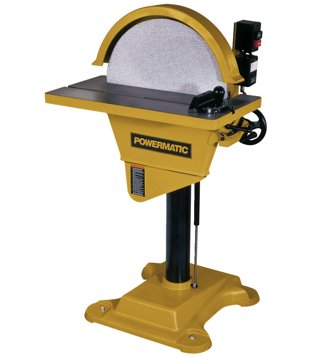 3HP 3PH 230 20-Inch Disc Sander - Powermatic DS20 for Pro and Home Woodworking