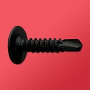 8-Inch DAGGERZ Branded Wafer Self-Drilling Screws with Phillips Modified Truss Head and Phosphate Finish for Metal Applications