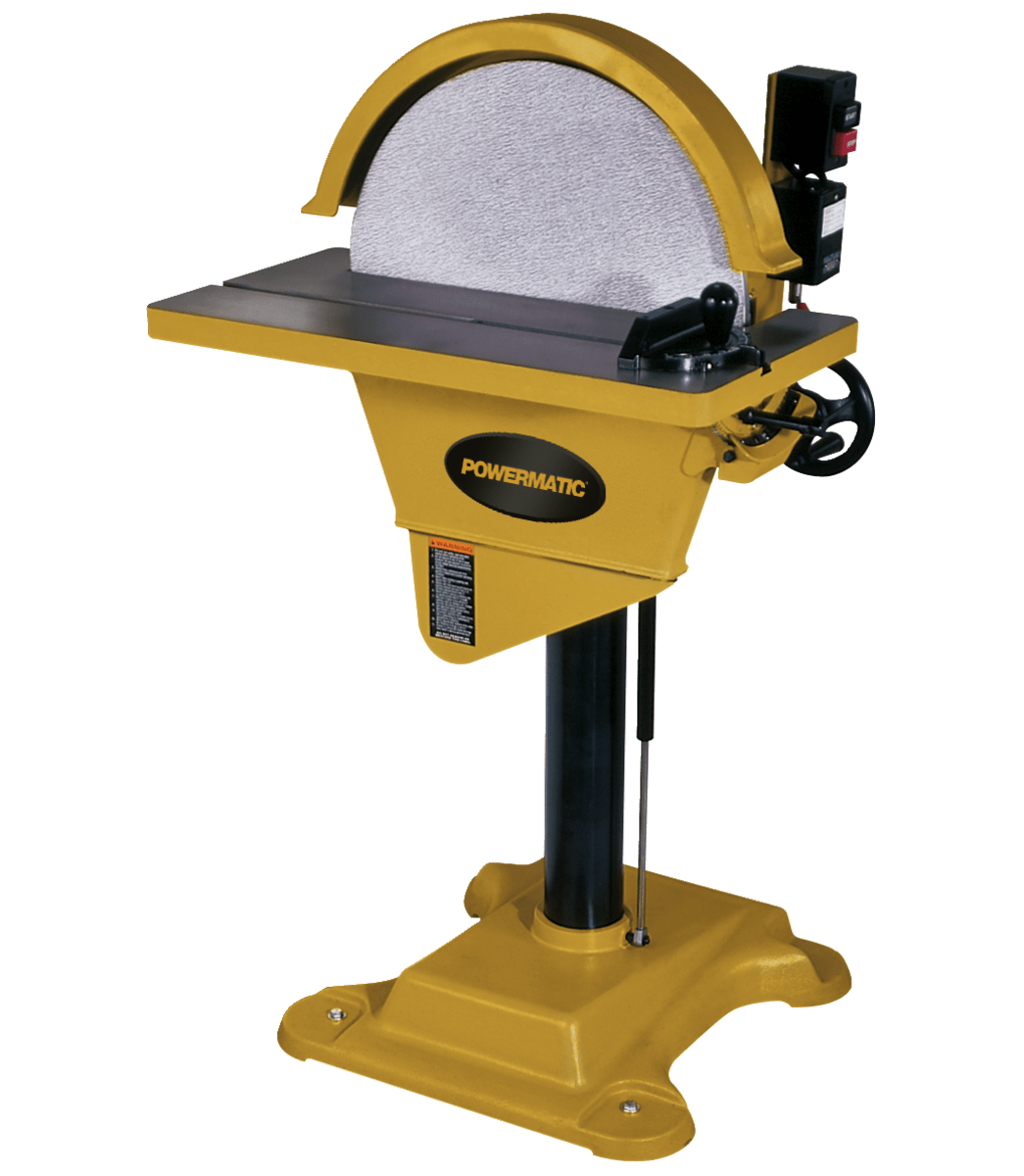 20-Inch Disc Sander - Powermatic DS20, 2HP Single-Phase 230V for Woodworking