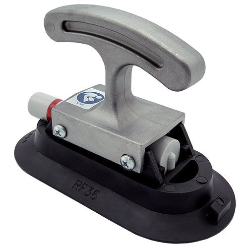 3' X 6' Aluminum-Handle Handi-Grip Hand Cup for Flat to Slightly Curved Surfaces (40 LBS / 18 KG)