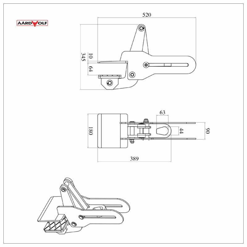 High - Performance Aardwolf Billet Lifter for Marble and Granite