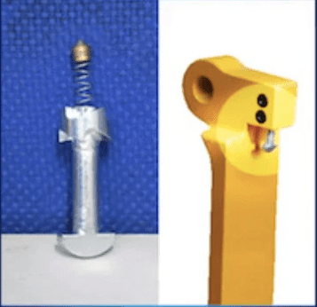 Aardwolf Automatic Lifting Device - Plastic Cap and Locking Latch Version 2 for Slab Lifters