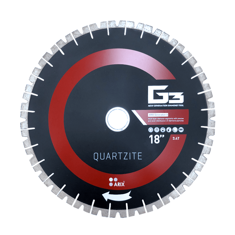 High - performance ARIX G3 QTZ Cutting Blade for Optimal Productivity