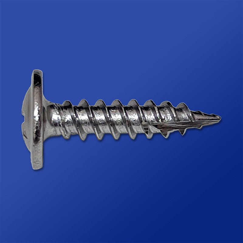 DAGGERZ High - Quality Wafer - Sharp Drill Screws with Phillips Modified Truss T17 Design in 305 Stainless Steel, 8 - Inch Length